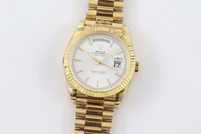ROLEX Day-date 40mm 2836 Automatic Movement White Watch